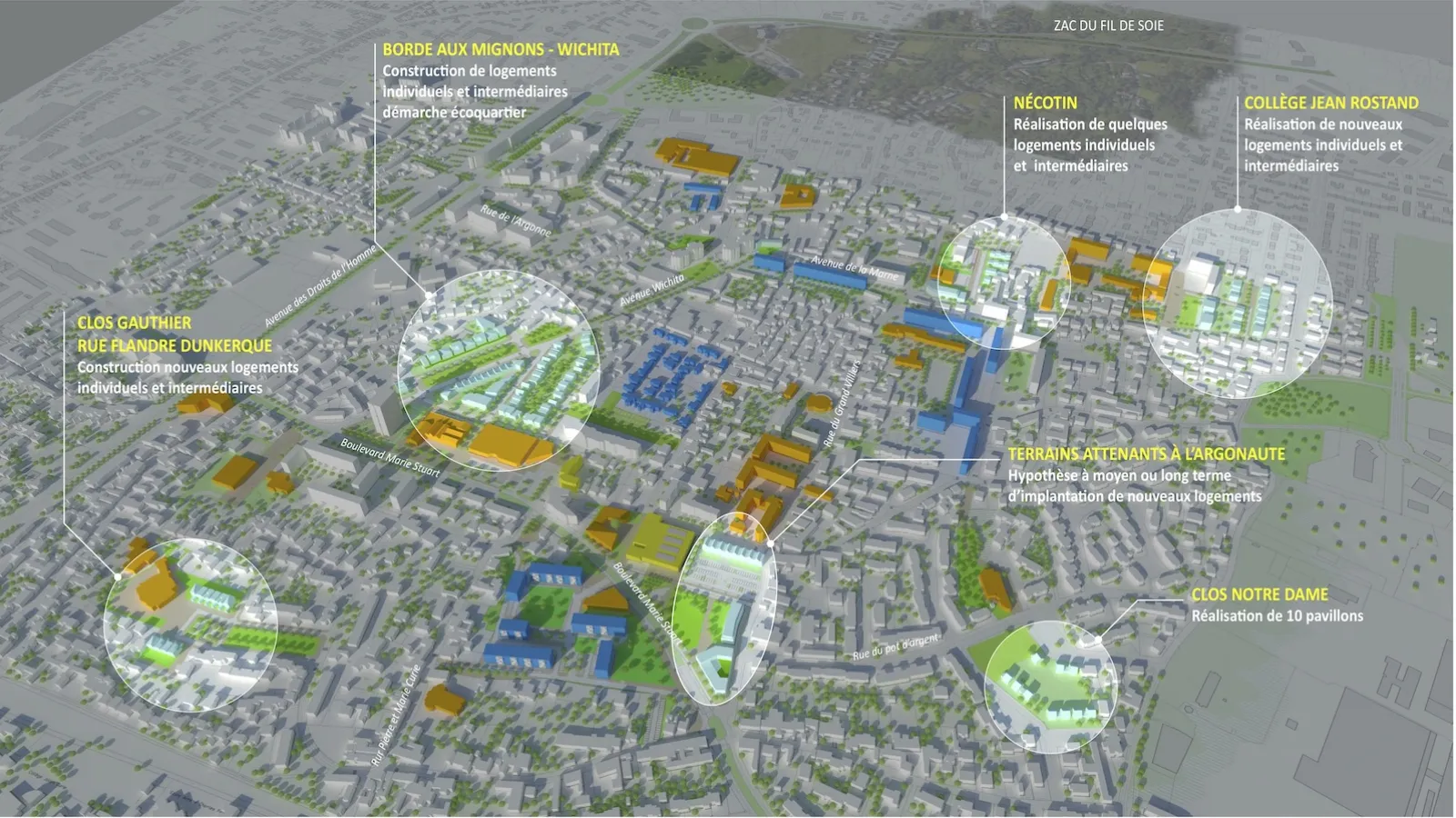 Plan guide Argonne - Logements © Emmanuel Redoutey U&P - Rio architectes