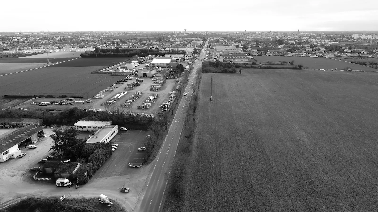 Avenue de Nantes © Niort Agglo - Toutatis Drone