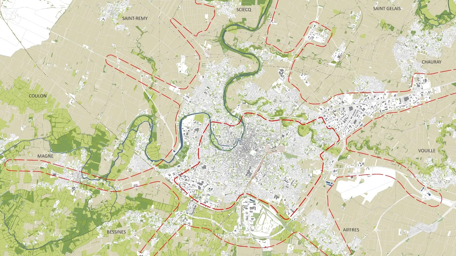 Extrait du dossier de site Europan 16 - Site d'étude