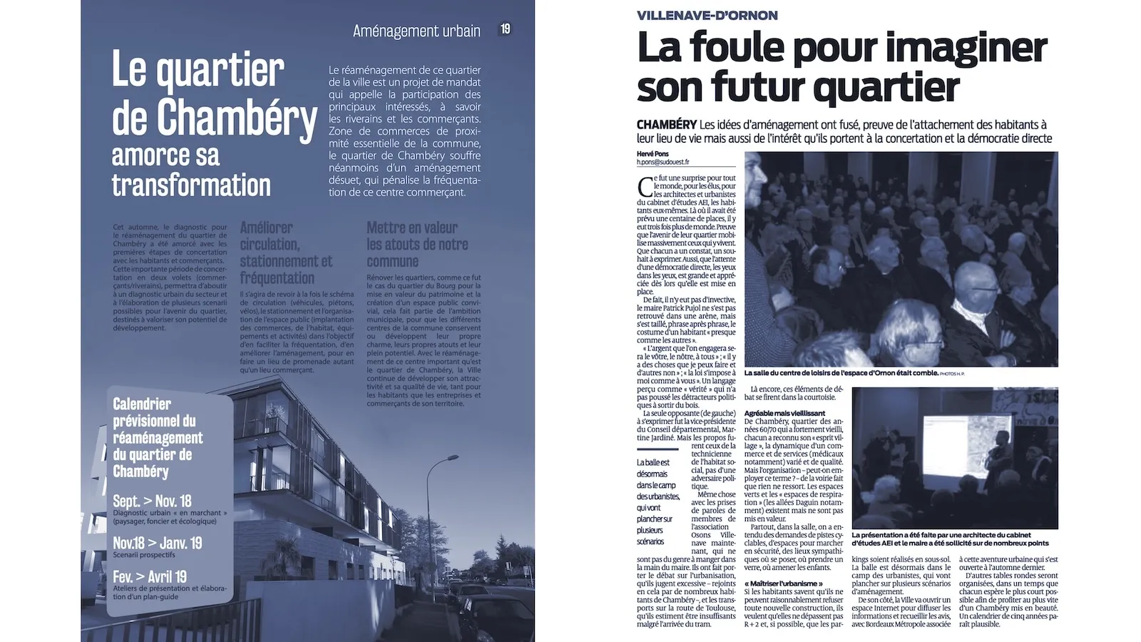 VO Mag, décembre 2018 - Sud Ouest, 7 février 2019